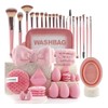 42 Brochas Maquillaje Profesional Y Herramientas Cosméticas