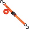 BLACK+DECKER BDX1004 Black/Orange 1" x 10' Cam-Buckle Tie Down Straps