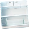 SHINEOFI Detachable Fridge Side Door Organizer Transparent Storage Box for
