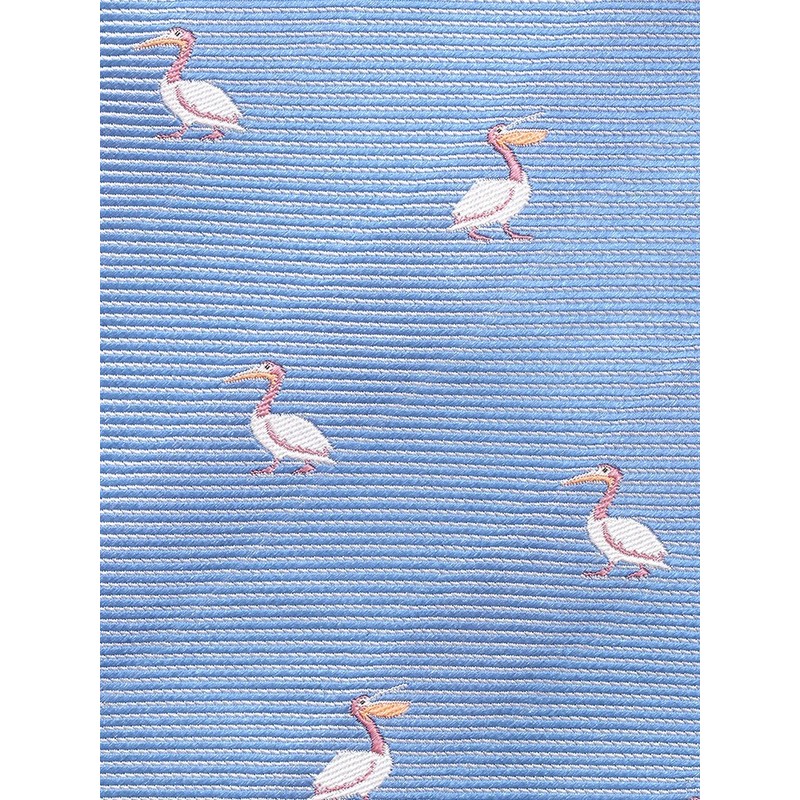 [COLORATA] Carolata Bird Pattern Necktie (100% Silk / Jacquard Woven),