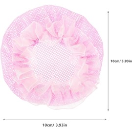 5 Piezas Redecilla Para El Cabello Invisible Reutilizable Red Del Bollo Del Pelo Del Ballet Accesorios Para Peinarse Para Mujeres Y Niñas Para Danza Gimnasia Boda Y Peinado Diario