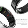 Zopsc Smart Ring Fitness Tracker with Display Screen Gesture Control