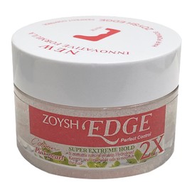Zoysh Edge Perfect Control Super Extreme Hold 2X | Water-Based Pomade | For All Hair Types, 48Hrs Lasting, Non-Flaking, Allergy Free Fragrance (Citron Pink Pearl, Net Wt. 1.05 Oz)