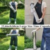 SoClaay Time Capsule Large Size 23.6inch/60cm Anti-Corrosion Waterproof Stainless Steel