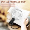 Lupa de Lectura 5X Con Soporte - Para Leer, Bordar