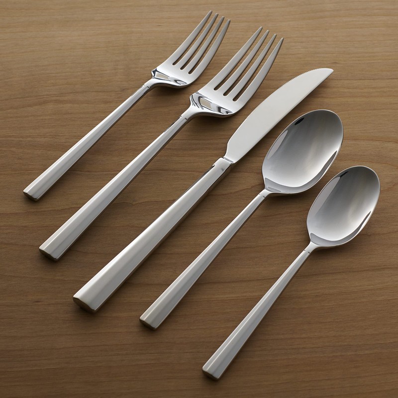 Oneida B1012020Al20 Bardon 20 Piece Everyday Flatware Set, Service For