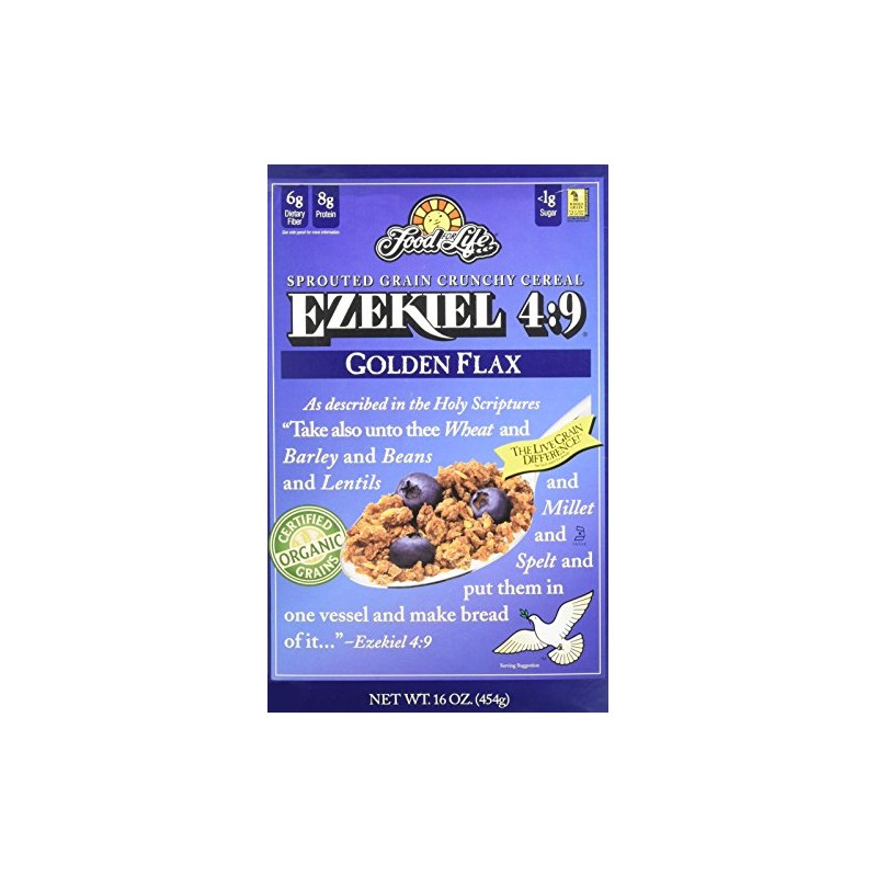 Food For Life Cereal Ezekiel 4:9 Golden Flax, 16 OZ
