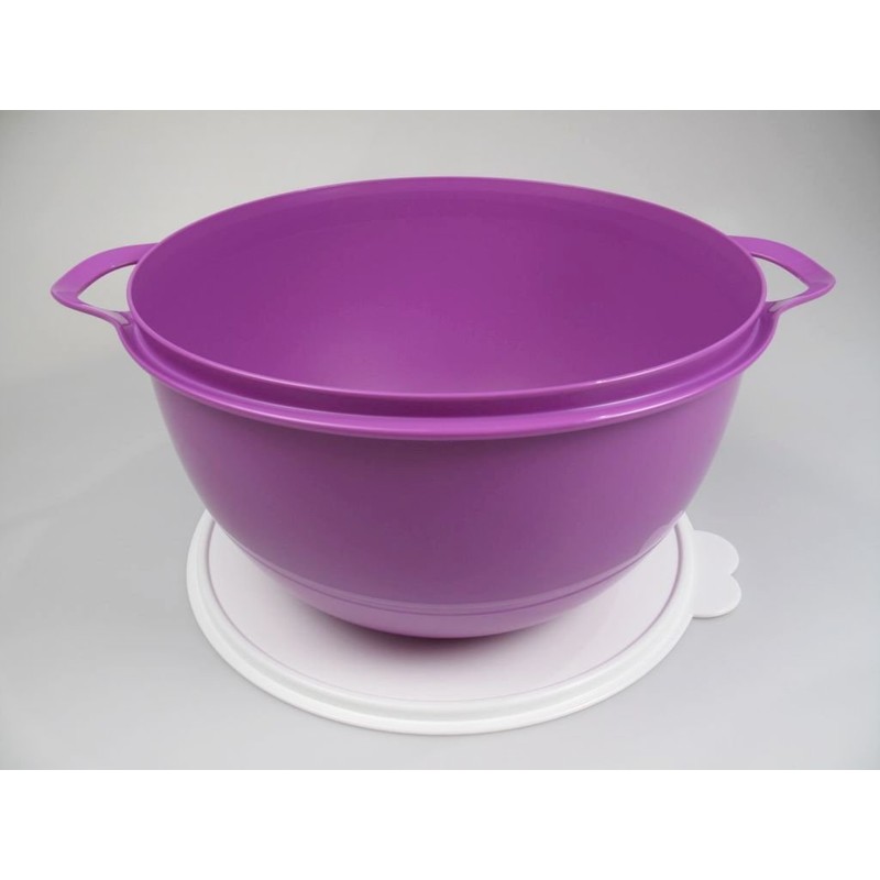 TUPPERWARE Maximilian Mixing Bowl 10.0 L Purple Bowl Peng Party