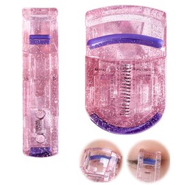 PAVIKE Eyelash Curler, Eyelash Curler, Partial Viewer, Set of 2, Eyelash Curl, Wide Angle and Partial Viewer, Makeup, Durable, Lightweight, Portable, Eyelash Viewer, Single Layer, Double End, Ecu