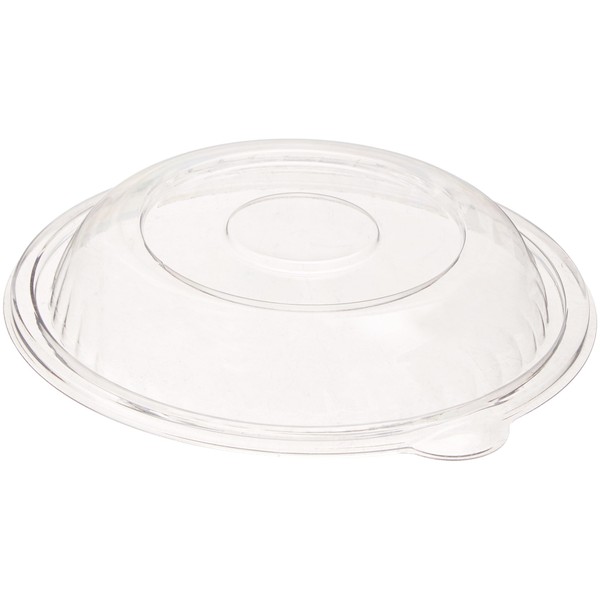 Pack n' Serve Plastic Round Dome Lid for 24/32-Ounce Standard Bowls, 7-Inch Diameter, Clear (100-Count)