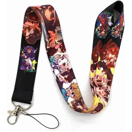 Pinstant Toilet Bound Hanako Kun Jibaku Shonen Manga Anime 17.7" Neck Lanyard Keychain Holder ID Badge Mobile Phone Pin Strap