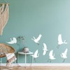 Dancing Egrets Wall Pattern Stencil Kit - Wall Stencils for