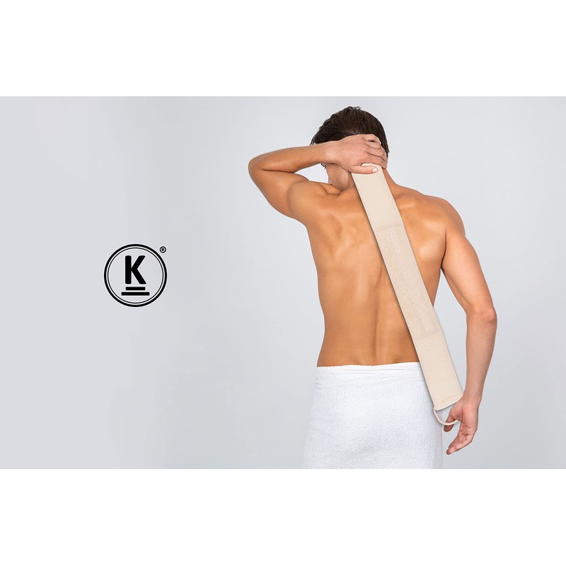 K-Pro Back Scrubber Massage Strap for Back Bath Shower Back