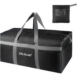 Travel Bag Large 96L Foldable Weekender Overnight Bag Duffel Bag Waterproof Sports Bag with Shoe Compartment Suitable for Travel Waterproof Carry Bag Camping, White, large / 1