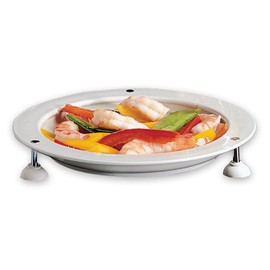 Sammons Preston 55500 Triangular Suction Plate with Suction Cups for Secure Eating