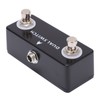 Guitar Foot Switch Pedal Dual Footswitch Tap Momentary Lock Free