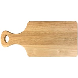 Paddle Wooden Chopping Board, 34 x 16 x 1.5 cm, Kitchen Serving Antipasti Platter, Cutting Cheeseboard, Charcuterie Block