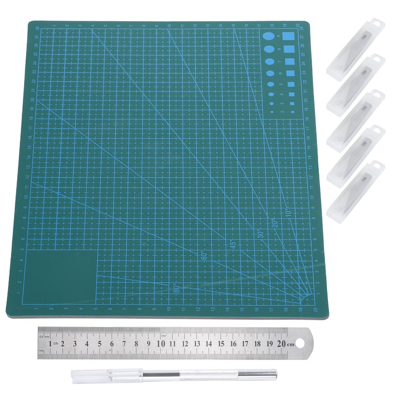 Cutting Mat A4 with Blade Model Cut Pad Craft Paper