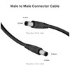 KSK Solar Panel Power Cable for Trail Camera,5.5x2.1mm Male to
