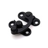 Begino 2Pack Antique Hook Hasp Latch Right Latch Hook Hasp