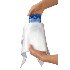 Hydas Back Support Belt with Heat Application Including 2 Heat / Cold Pads Made in Germany Size 2