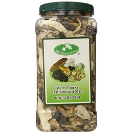 Mushroom House Dried Mushroom Forest Blend, Premium, 1 Pound