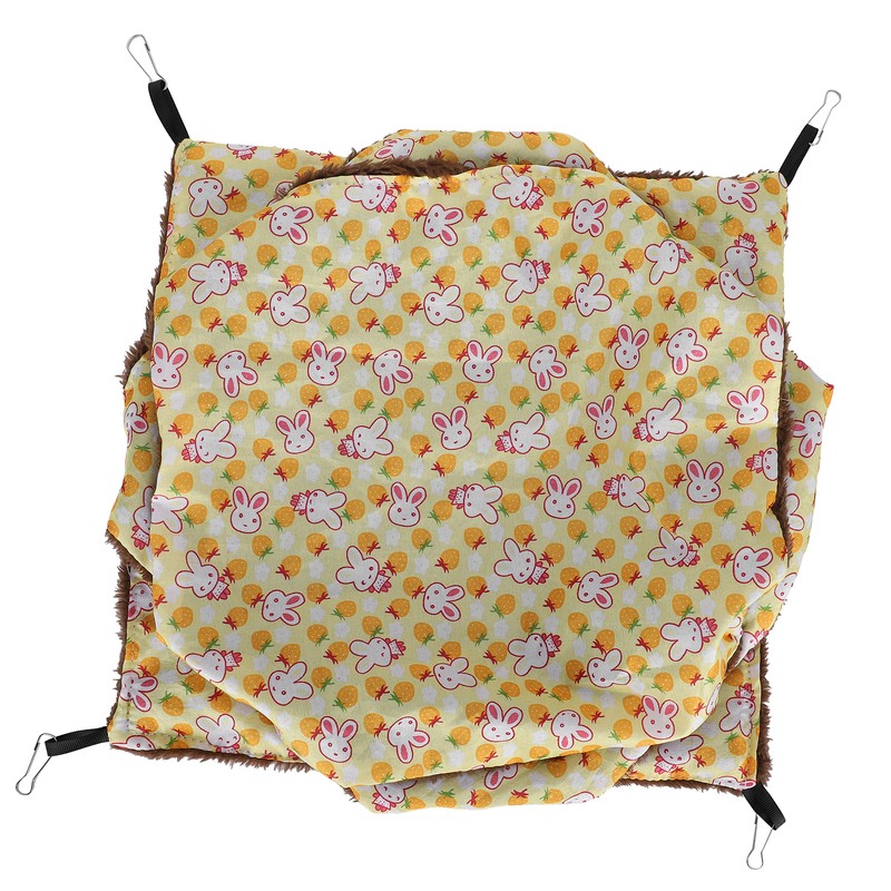 Small Pet Warm Hanging ThreeLayer Hammock Sleeping Bag Cage for