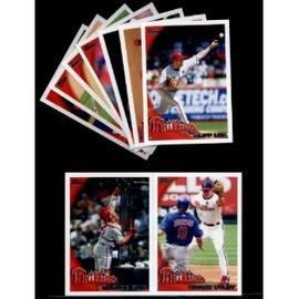 2010 Topps Phillies MEGA Team Set - Includes All 26 Cards from Series 1, 2 and Update Series (Howard, Lee, Halladay, Utley, D.Brown RC)