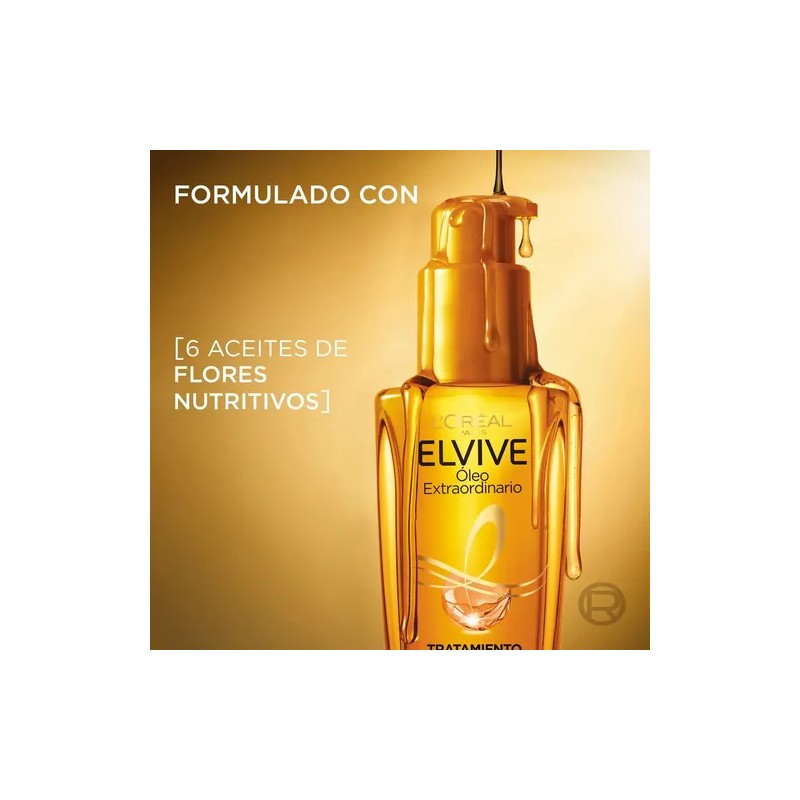 Aceite Capilar LOréal Paris Elvive de Óleo Extraordinario 100ml