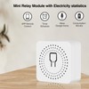 eMylo Smart Wifi Relay Switch, Mini Wireless Remote Control Light