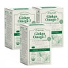 [3 Boxes] Ginkgo Omega 3 60 Capsules Ginkgo Leaf Extract Blood Circulation Memory Dry Eye Improvement, 60 Tablets, 3 Pieces / [3박스] 징코 오메가3 60캡슐 은행잎출추물 혈액순환 기억력 건조한 눈개선, 60정, 3개