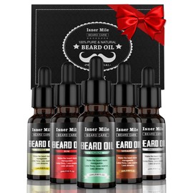 Beard Oil Set Soften, Smooth, Nourish, Strengthen, Birthday Gifts for Men