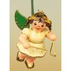 Hubrig - Folk Art Tree Decoration Angel with Triangle Height