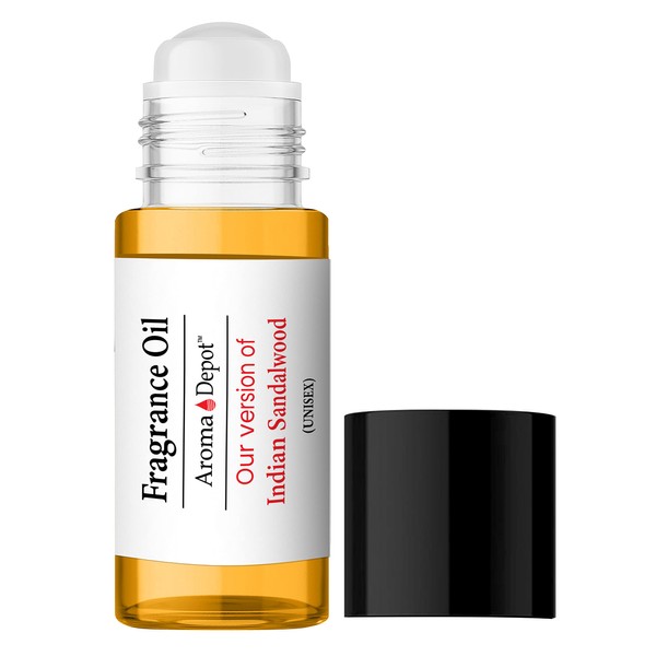 30ml. Indian Sandalwood Roll-on Perfume/Skin Body Fragrance Oil. Our Interpretation, Pure-Uncut. Add a Few drops to your Aromatherapy Diffuser. Smell good all day, any day!