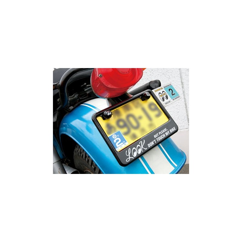 mu-naizu (Mooneyes) License Plate Frame Bike For Motorised 50 –