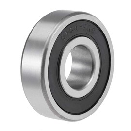 TOP-VIGOR 1Pcs 6304-2RS Deep Groove Ball Bearings, Z2 20mm x 52mm x 15mm Double Sealed Industrial Bearings, Chrome Steel P6(ABEC3) Skateboard Bearings for Electrical Instrument Equipment