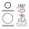 Replacement Valve Cover and Shaft O-Rings for Jandy NeverLube/Pentair Valves
