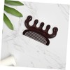 BIUDECO Natural Wood Gua Sha Hair Comb Scalp Scratcher for