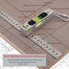 umei Double-Sided Calipers, Chain Buckle, Adjustable Liquid Level Gauge, Luminescent