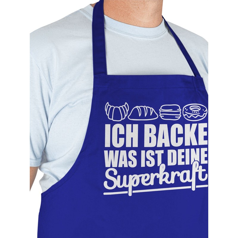 Shirtracer - Apron Gift - Kitchen - Ich backe was
