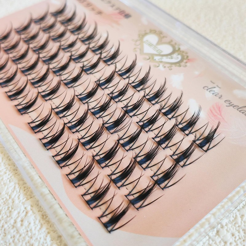 CLEAREYELASH Partial False Eyelashes, Large Capacity, 60 pcs, Korea, Natural,