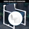 12 Pack 1 inch 90 Degree PVC Elbow Pipe Fittings,