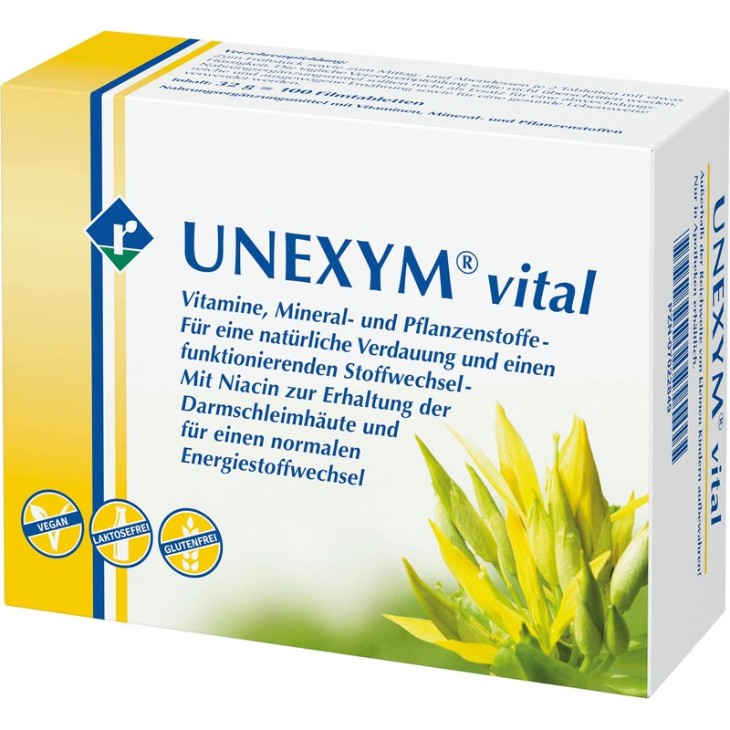 Unexym Vital Tablets, Pack of 100