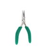 Excelta Chain Nose Pliers, Stainless Steel Pliers with Serrated Jaws,