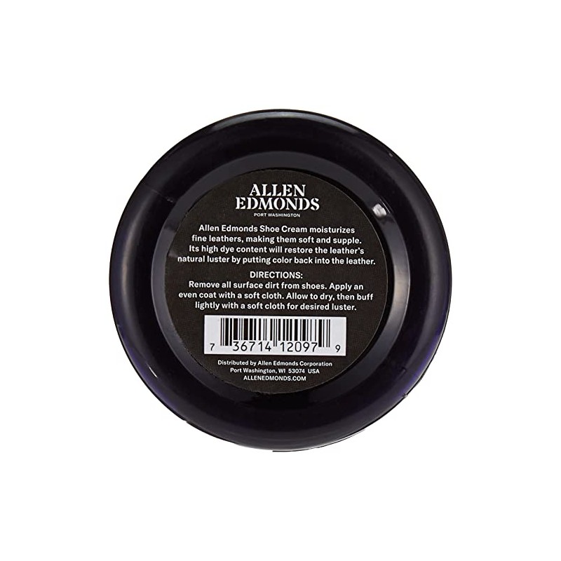Allen Edmonds mens Cream Shoe Polish, Burgundy, One Size 0X