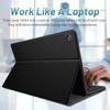 DKAHOEE Backlit Touchpad Keyboard Case for T-Mobile REVVL Tab 2