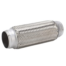 Exhaust Flexi Pipe, Stainless Steel Exhaust Flexible Bellows, Car Woven Exhaust Flexible Pipe Bellows for Cars Buses Trucks
