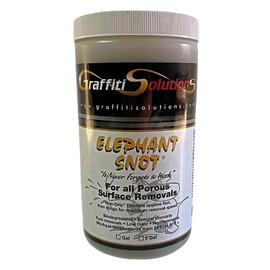 Graffiti Solutions Elephant Snot Graffiti Remover (32 oz) | Biodegradable Formula for Fast Graffiti Elimination on Porous Surfaces | Trusted by Professionals