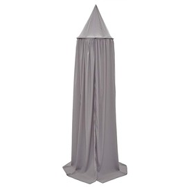 Bed Canopy for Children,Chiffon Mosqutio Net,Baby Indoor Outdoor Bed Canopy for Reading Room, Bed & Bedroom Decoration, (Grey)