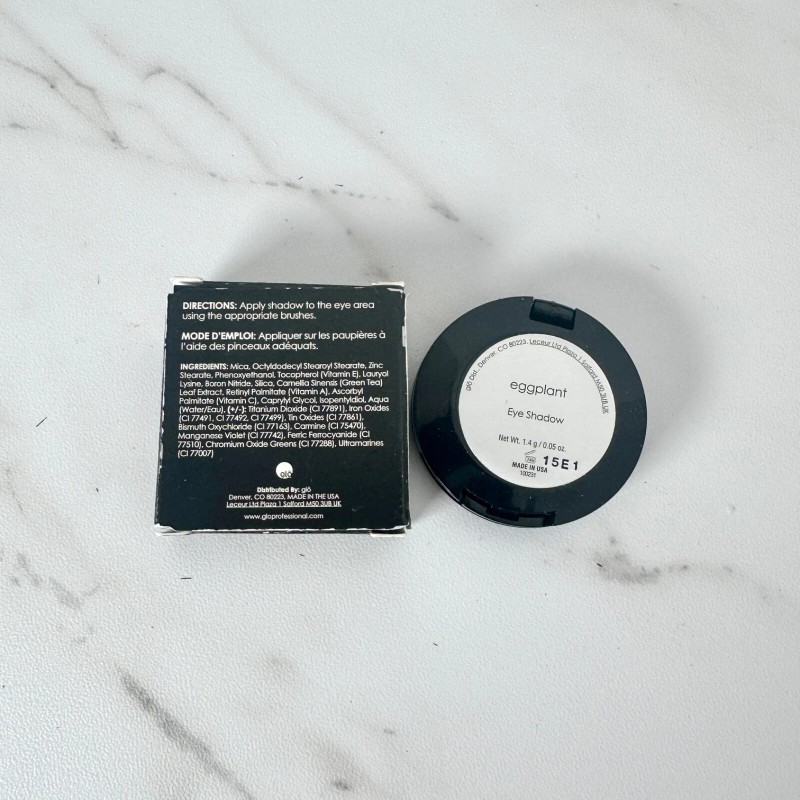 glō-minerals Glo Minerals Eye Shadow Eggplant – Discontinued Single Shade
